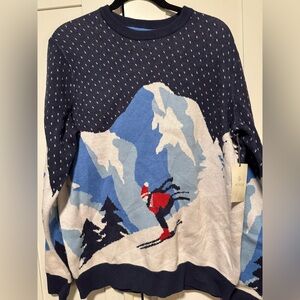NWT Men’s Aspen ski sweater. Size large.